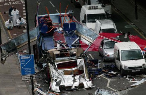 Londres, le 7 juillet 2005